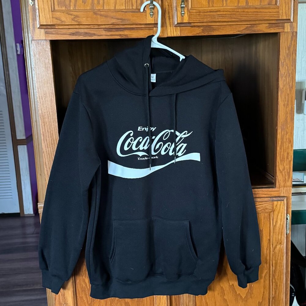 Black Coca Cola Hoodie